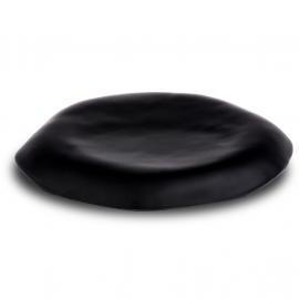 100% Chef Black Plate Ø 22 cm