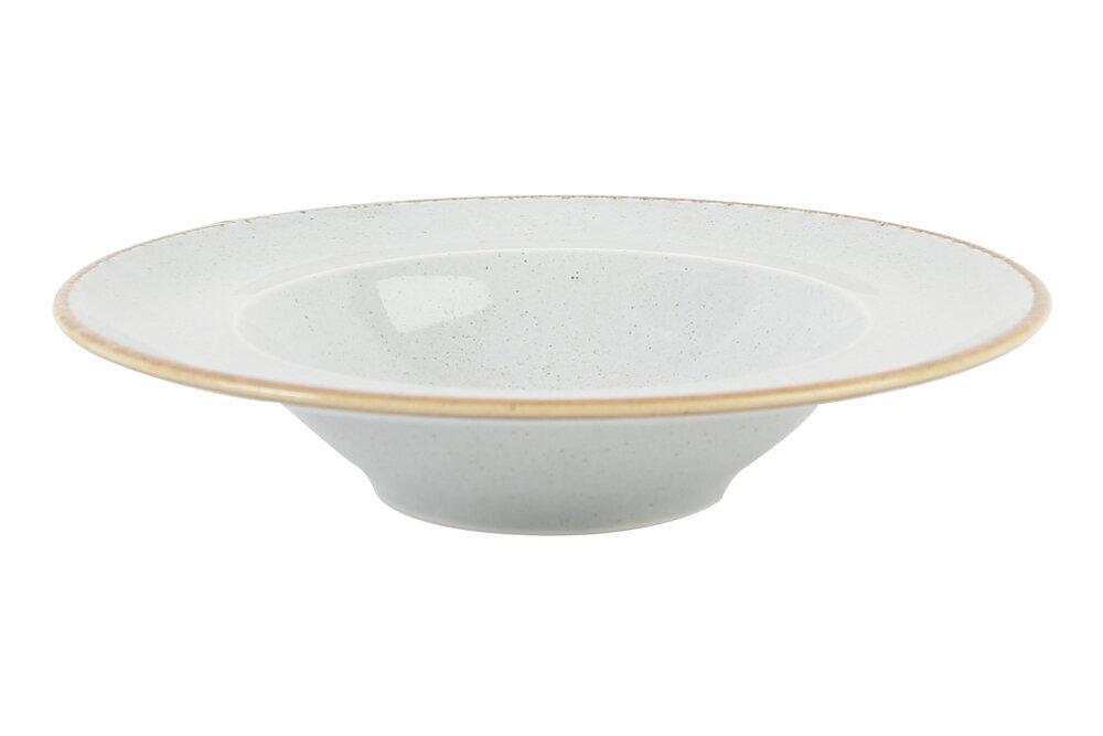 Ashen pasta plate, 260mm