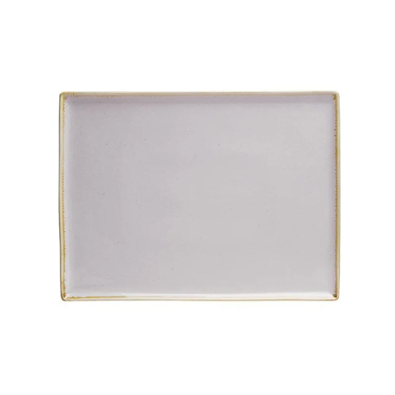 Ashen rectangular tray, 180x130mm