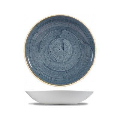 Stonecast Blueberry coupe bowl, 248mm