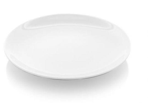 Bianco rimless plate, 300mm