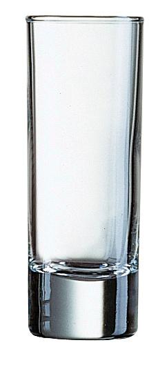 Pohár Islande na vodku, Arcoroc, 60 ml, 0,06L, 12 ks, ⌀38x(H)105mm