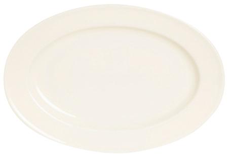 Crema oval dish, 210x140mm