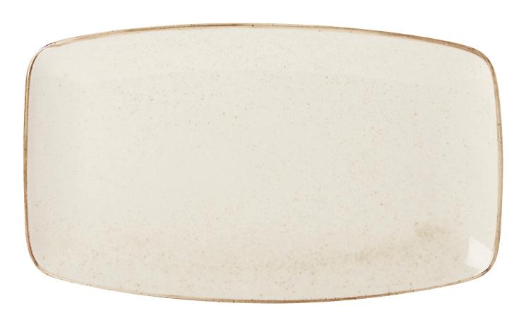 Sand rectangular dish, 310x180mm