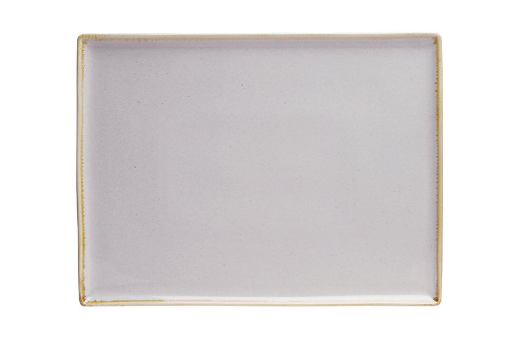 Ashen rectangular tray, 270x210mm