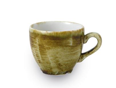 Stonecast Plume Green espresso cup, 100ml