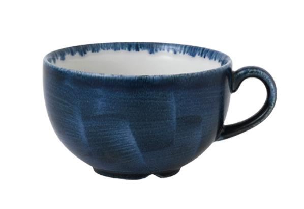 Stonecast Plume Ultramarine cappuccino cup, 227ml