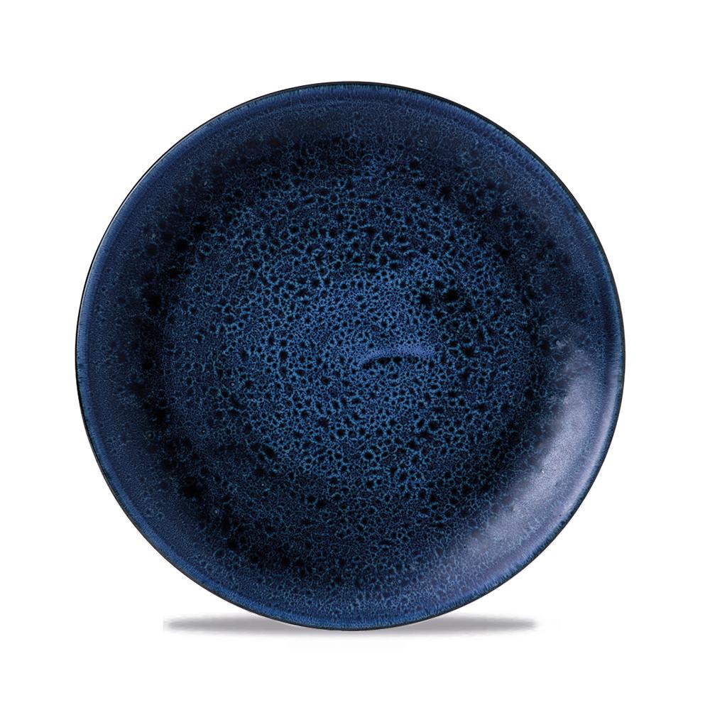 Stonecast Plume Ultramarine coupe plate, 288mm