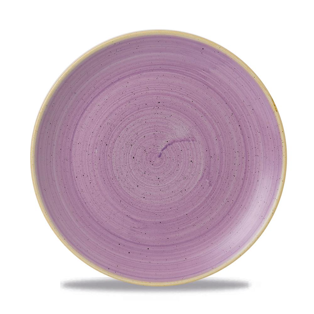 Stonecast Lavender coupe bowl, 248mm