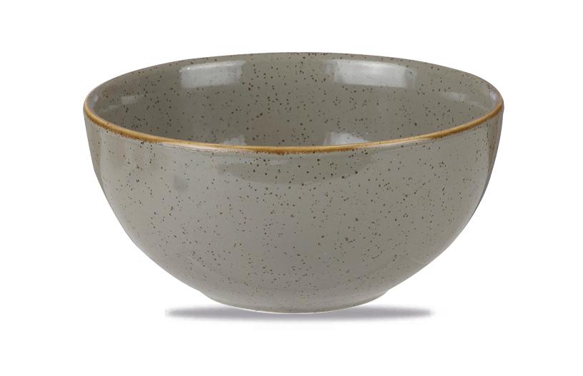 Stonecast Grey soup bowl, 132mm