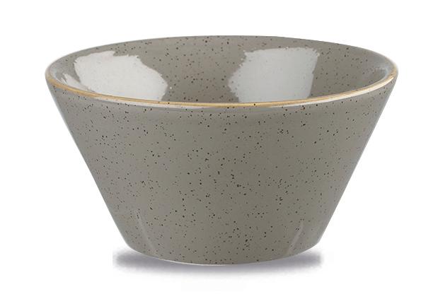 Stonecast Grey Zest snack bowl, 340ml