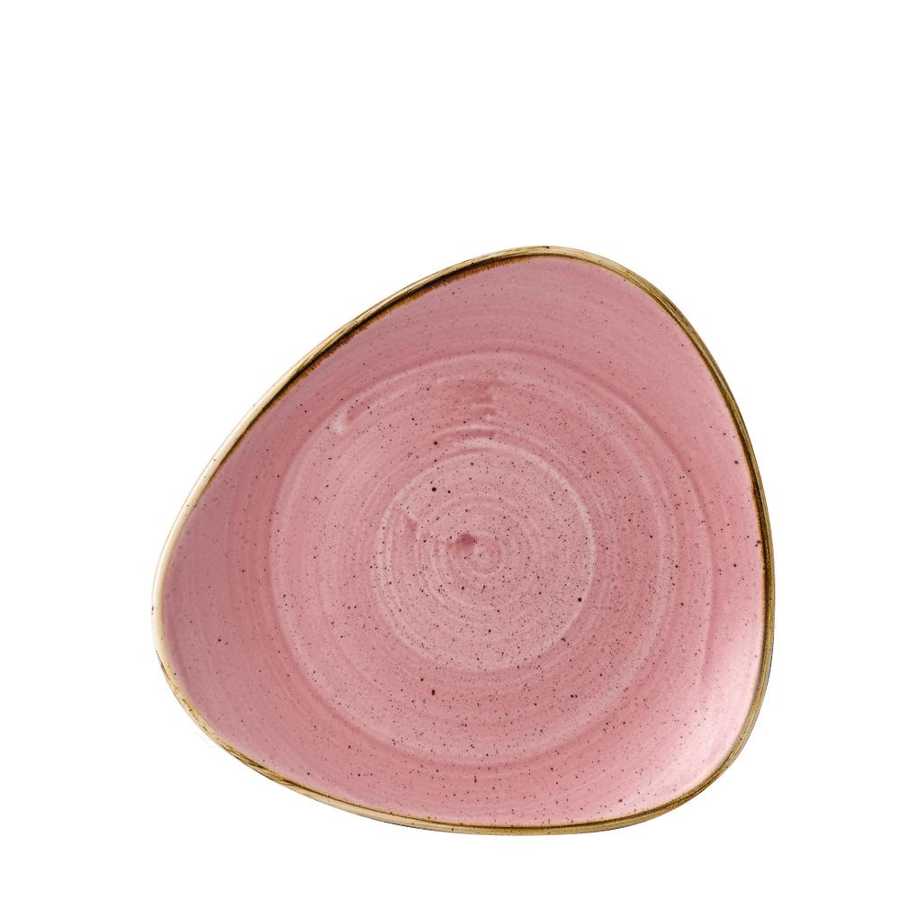 Stonecast Petal Pink triangular plate, 229mm