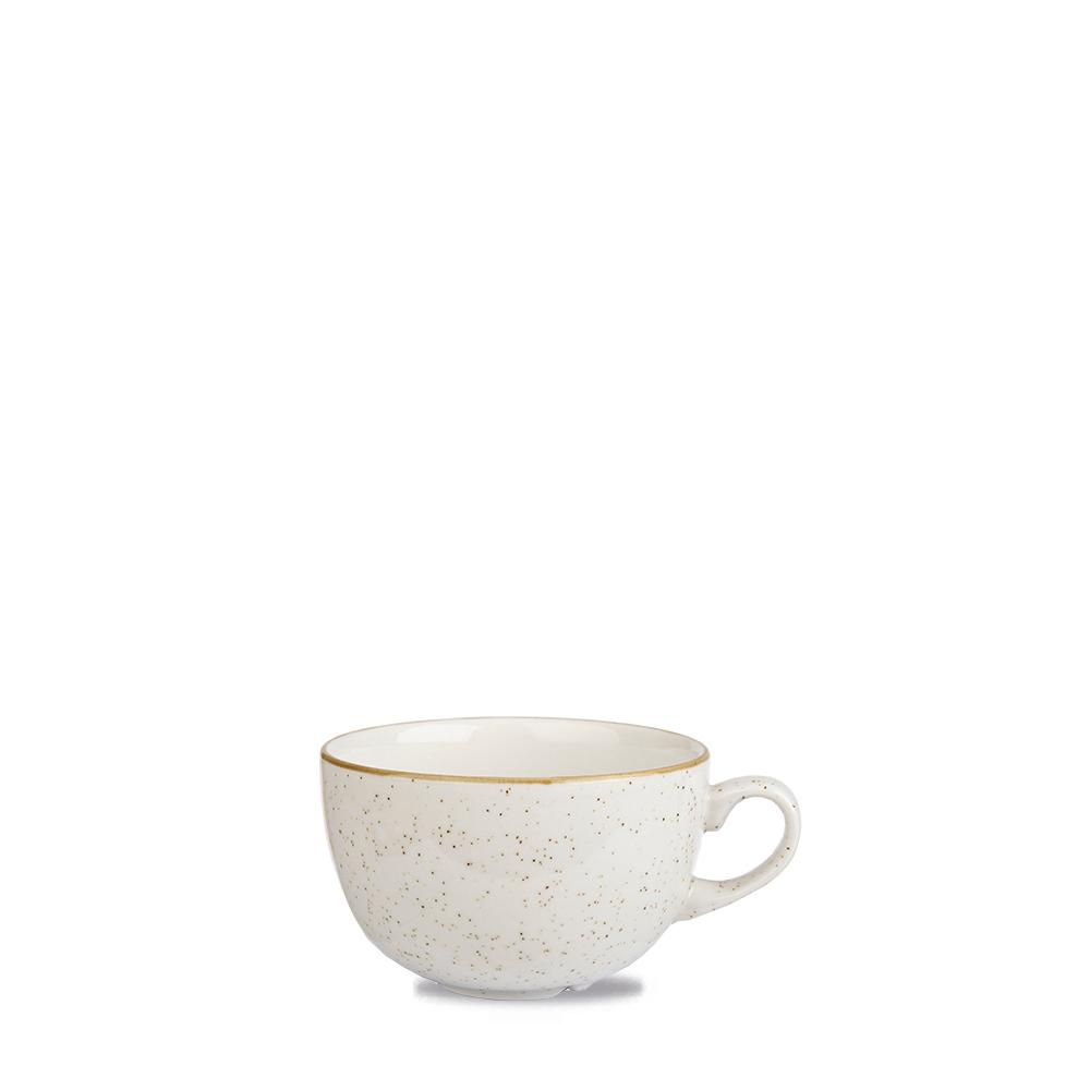 Stonecast Barley White cappuccino cup, 340ml