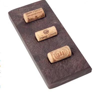 100% Chef Cork presentation Stand 3 13x26x2cm