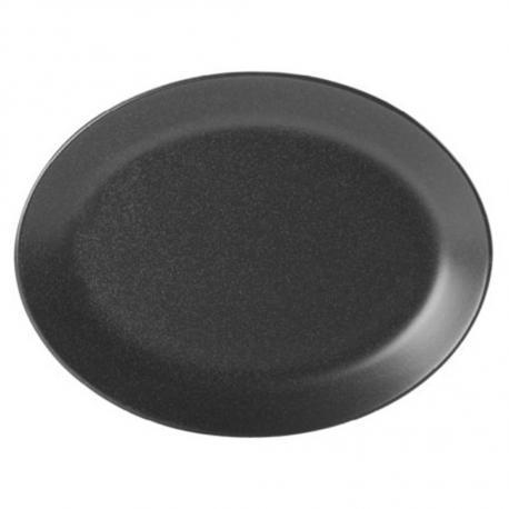 DPS Seasons Graphite Oval Plate ø30cm